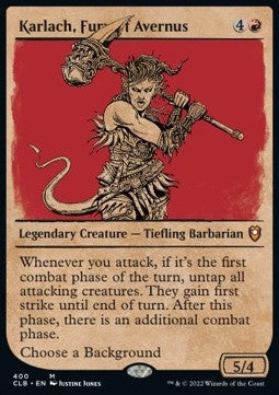 Karlach, Fury of Avernus (V.2) - Commander Legends: Battle for Baldur's Gate: Extras (Mythic) [XCLB-400]