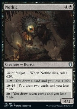 Nothic - Commander Legends: Battle for Baldur's Gate (Uncommon) [CLB-138]