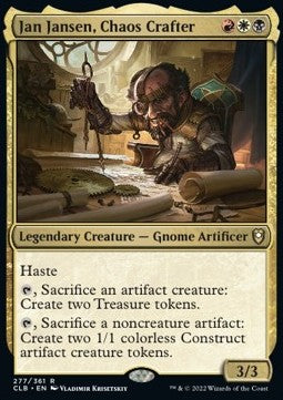 Jan Jansen, Chaos Crafter - Commander Legends: Battle for Baldur's Gate (Rare) [CLB-277]