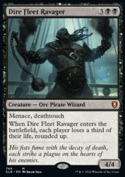 Dire Fleet Ravager - Commander Legends: Battle for Baldur's Gate: Extras (Mythic) [XCLB-749]