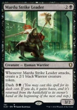 Mardu Strike Leader - Commander Legends: Battle for Baldur's Gate: Extras (Rare) [XCLB-761]
