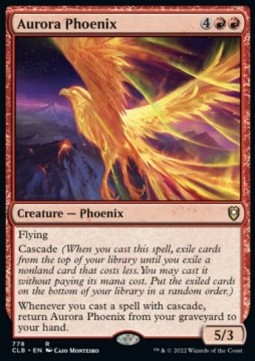 Aurora Phoenix - Commander Legends: Battle for Baldur's Gate: Extras (Rare) [XCLB-778]