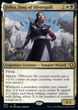 Felisa, Fang of Silverquill - Commander Legends: Battle for Baldur's Gate: Extras (Mythic) [XCLB-845]