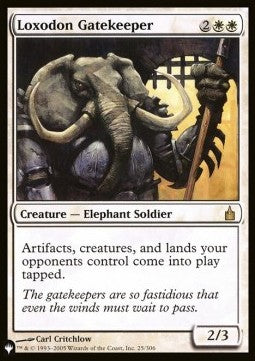 Loxodon Gatekeeper - The List (Rare) [ZNL-25]