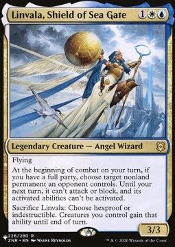 Linvala, Shield of Sea Gate - The List (Rare) [ZNL-226]
