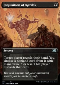 Inquisition of Kozilek - Double Masters 2022: Extras (Uncommon) [X2X2-355]
