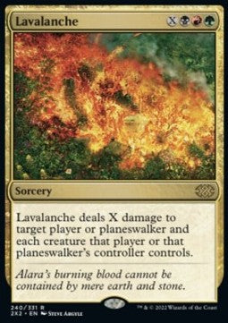 Lavalanche - Double Masters 2022 (Rare) [2X2-240]