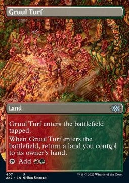 Gruul Turf - Double Masters 2022: Extras (Uncommon) [X2X2-407]