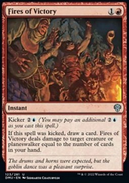 Fires of Victory - Dominaria United (Uncommon) [DMU-123]