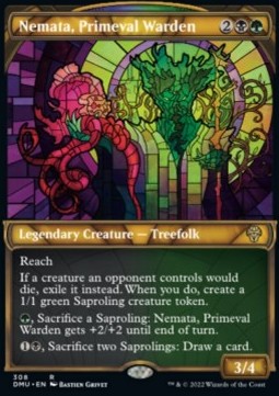 Nemata, Primeval Warden (V.1) - Dominaria United: Extras (Rare) [XDMU-308]