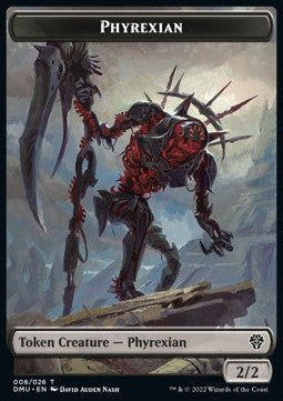 Phyrexian Token (Black 2/2) - Dominaria United: Extras (Token) [XDMU-T08]