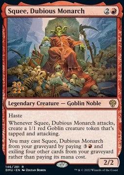 Squee, Dubious Monarch (V.1) - Dominaria United: Promos (Rare) [PDMU-146]
