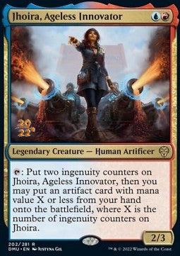 Jhoira, Ageless Innovator (V.1) - Dominaria United: Promos (Rare) [PDMU-202]