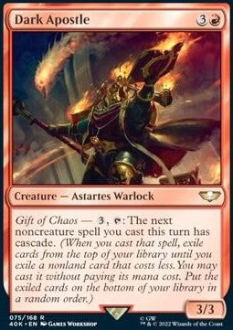 Dark Apostle - Universes Beyond: Warhammer 40,000 (Rare) [40K-75]
