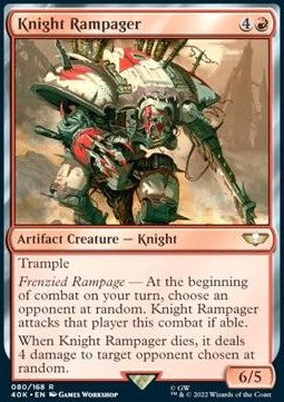 Knight Rampager - Universes Beyond: Warhammer 40,000 (Rare) [40K-80]