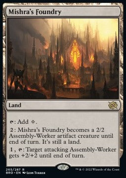 Mishra's Foundry - The Brothers' War (Rare) [BRO-265]