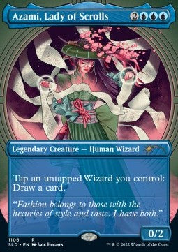 Azami, Lady of Scrolls - Secret Lair Drop Series: October Superdrop 2022 (Rare) [SLDO2-1106]