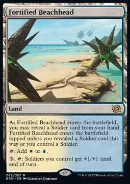Fortified Beachhead - The Brothers' War (Rare) [BRO-262]