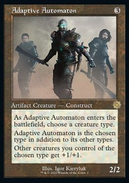 Adaptive Automaton (V.1) - Retro Frame Artifacts (Rare) [BRR-1]