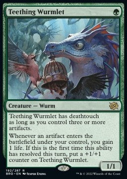 Teething Wurmlet - The Brothers' War (Rare) [BRO-192]