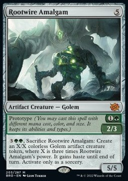 Rootwire Amalgam - The Brothers' War (Mythic) [BRO-203]
