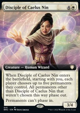 Disciple of Caelus Nin (V.2) - Commander: The Brothers' War: Extras (Rare) [XBRC-41]