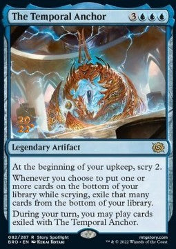 The Temporal Anchor (V.1) - The Brothers' War: Promos (Rare) [PBRO-82]