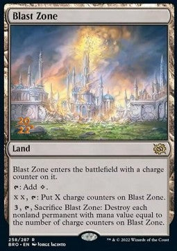 Blast Zone (V.1) - The Brothers' War: Promos (Rare) [PBRO-258]