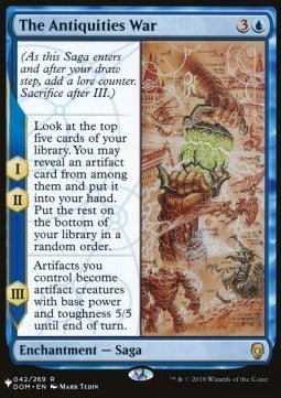 The Antiquities War - The List (Rare) [ZNL-42]