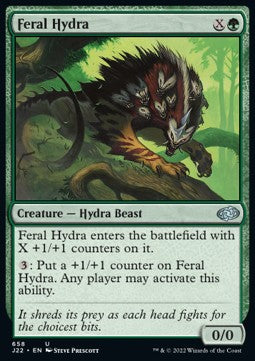 Feral Hydra - Jumpstart 2022 (Uncommon) [J22-658]