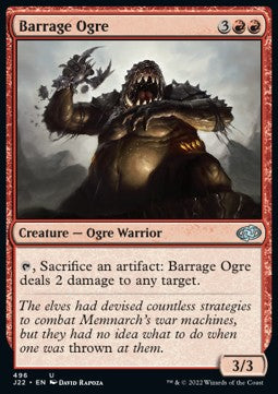 Barrage Ogre - Jumpstart 2022 (Uncommon) [J22-496]