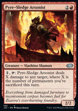 Pyre-Sledge Arsonist - Jumpstart 2022 (Uncommon) [J22-582]