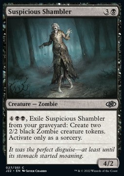Suspicious Shambler - Jumpstart 2022 (Common) [J22-27]