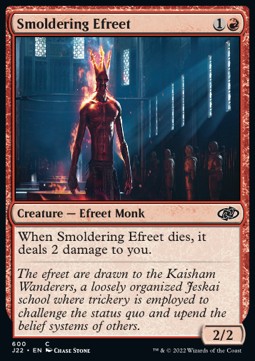 Smoldering Efreet - Jumpstart 2022 (Common) [J22-600]