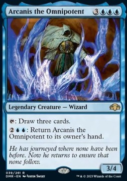 Arcanis the Omnipotent - Dominaria Remastered (Rare) [DMR-39]