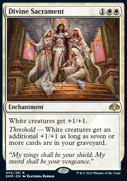 Divine Sacrament - Dominaria Remastered (Rare) [DMR-5]