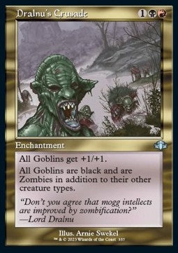 Dralnu's Crusade - Dominaria Remastered: Extras (Uncommon) [XDMR-357]