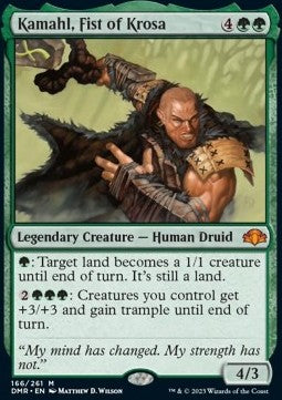 Kamahl, Fist of Krosa - Dominaria Remastered (Mythic) [DMR-166]