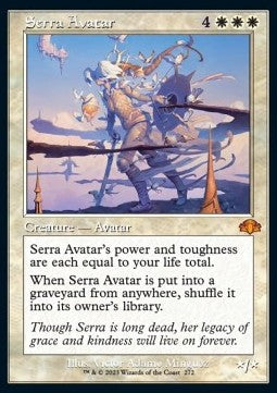 Serra Avatar - Dominaria Remastered: Extras (Mythic) [XDMR-272]