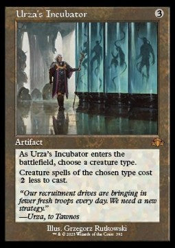 Urza's Incubator (V.1) - Dominaria Remastered: Extras (Mythic) [XDMR-392]