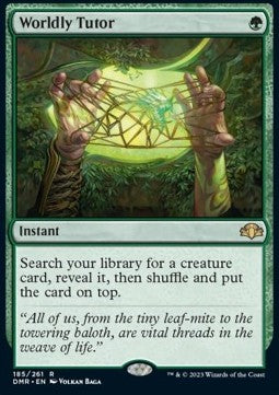 Worldly Tutor - Dominaria Remastered (Rare) [DMR-185]
