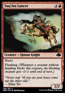 Suq'Ata Lancer - Dominaria Remastered (Common) [DMR-145]
