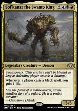 Sol'kanar the Swamp King - Dominaria Remastered (Rare) [DMR-200]