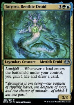 Tatyova, Benthic Druid - Dominaria Remastered (Uncommon) [DMR-203]