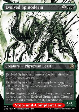 Evolved Spinoderm (V.2) - Phyrexia: All Will Be One: Extras (Rare) [XONE-452]