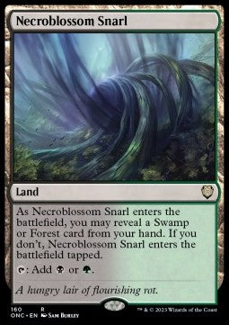 Necroblossom Snarl - Commander: Phyrexia: All Will Be One (Rare) [ONC-160]