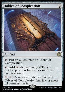 Tablet of Compleation - Phyrexia: All Will Be One (Rare) [ONE-245]