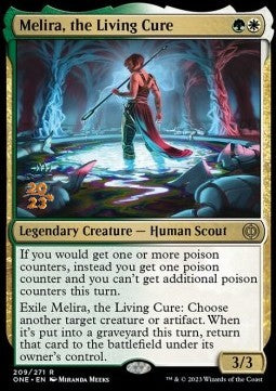 Melira, the Living Cure (V.1) - Phyrexia: All Will Be One: Promos (Rare) [PONE-209]