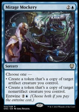 Mirage Mockery - Commander: Phyrexia: All Will Be One (Rare) [ONC-22]
