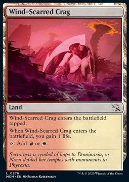 Wind-Scarred Crag - March of the Machine (Common) [MOM-276]